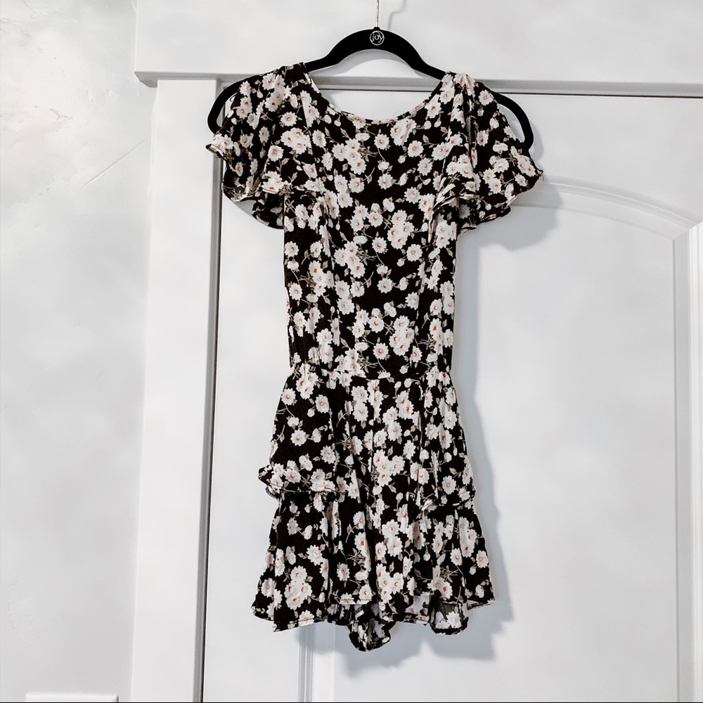 Floral playsuit